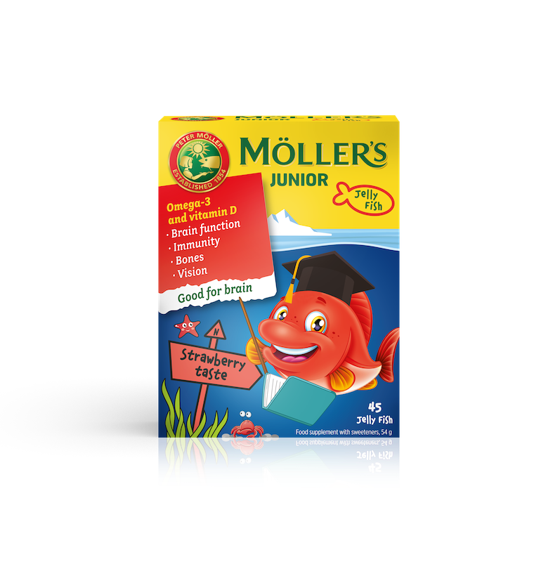 Moller’s Junior ar zemeņu garšu