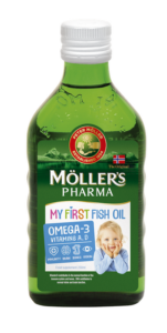 Moller’s Baby mana pirmā zivju eļļa
