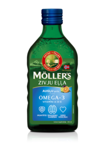 Moller’s zivju eļļa ar augļu garšu