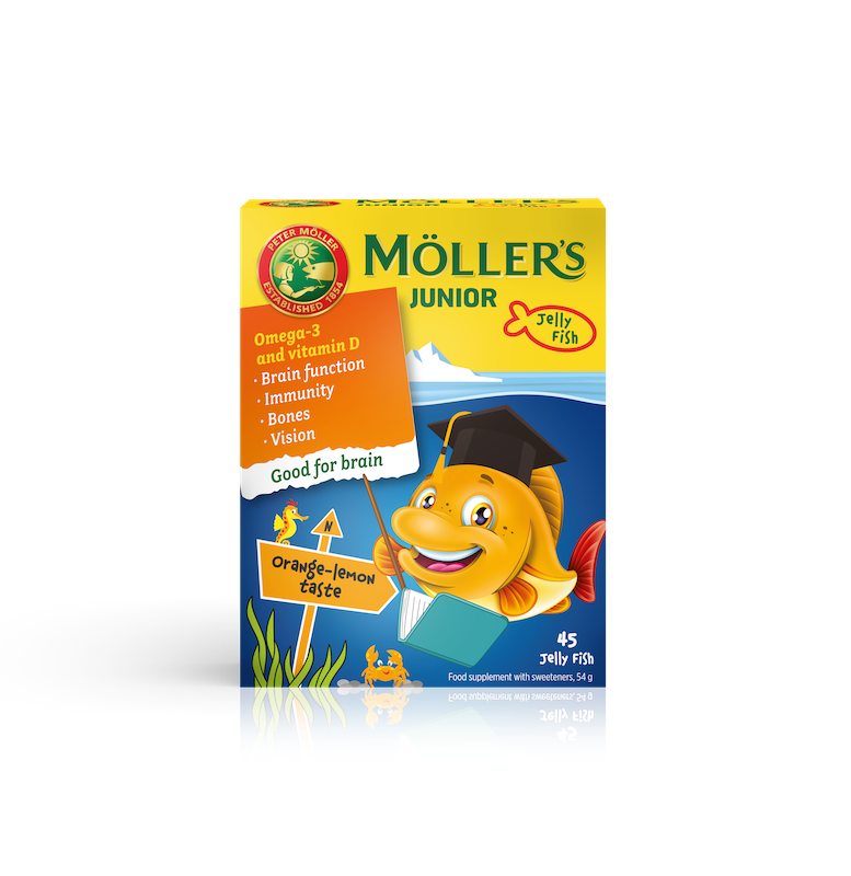 Moller’s Junior Apelsīnu-citronu garša